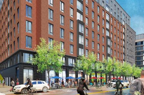 The new residence facility on Boston Avenue