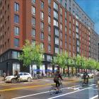 Artist's rendering of 401-403 Boston Avenue Residence Hall